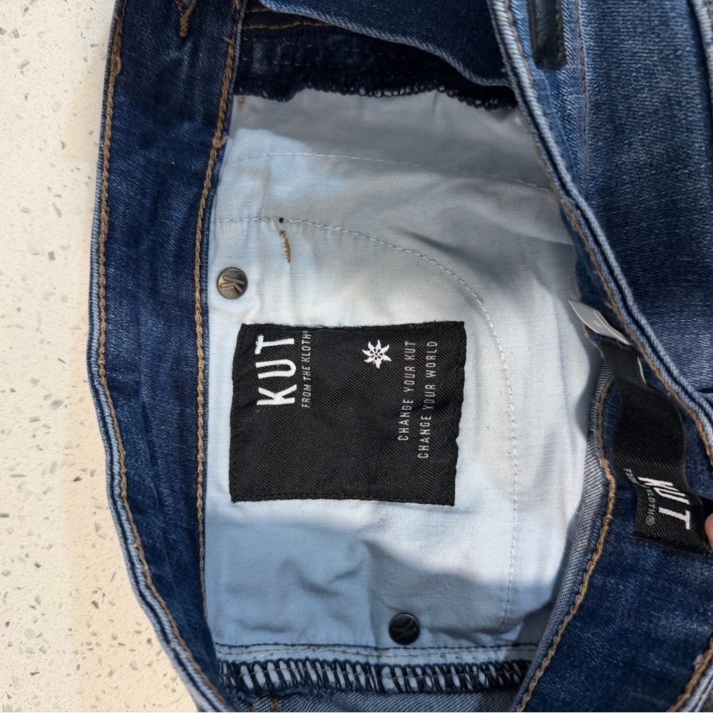 KUT from the Kloth Donna Fab Ab Ankle Skinny Jeans – Size 6 - Picture 9 of 10